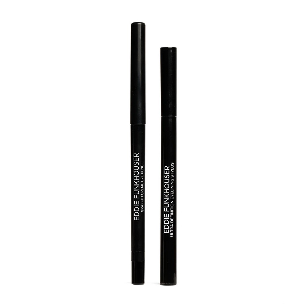 Eddie Funkhouser Black Creme & Liquid Eyeliner Set